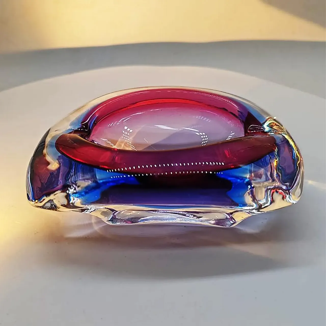 Ashtray in Murano glass, 1960s 3