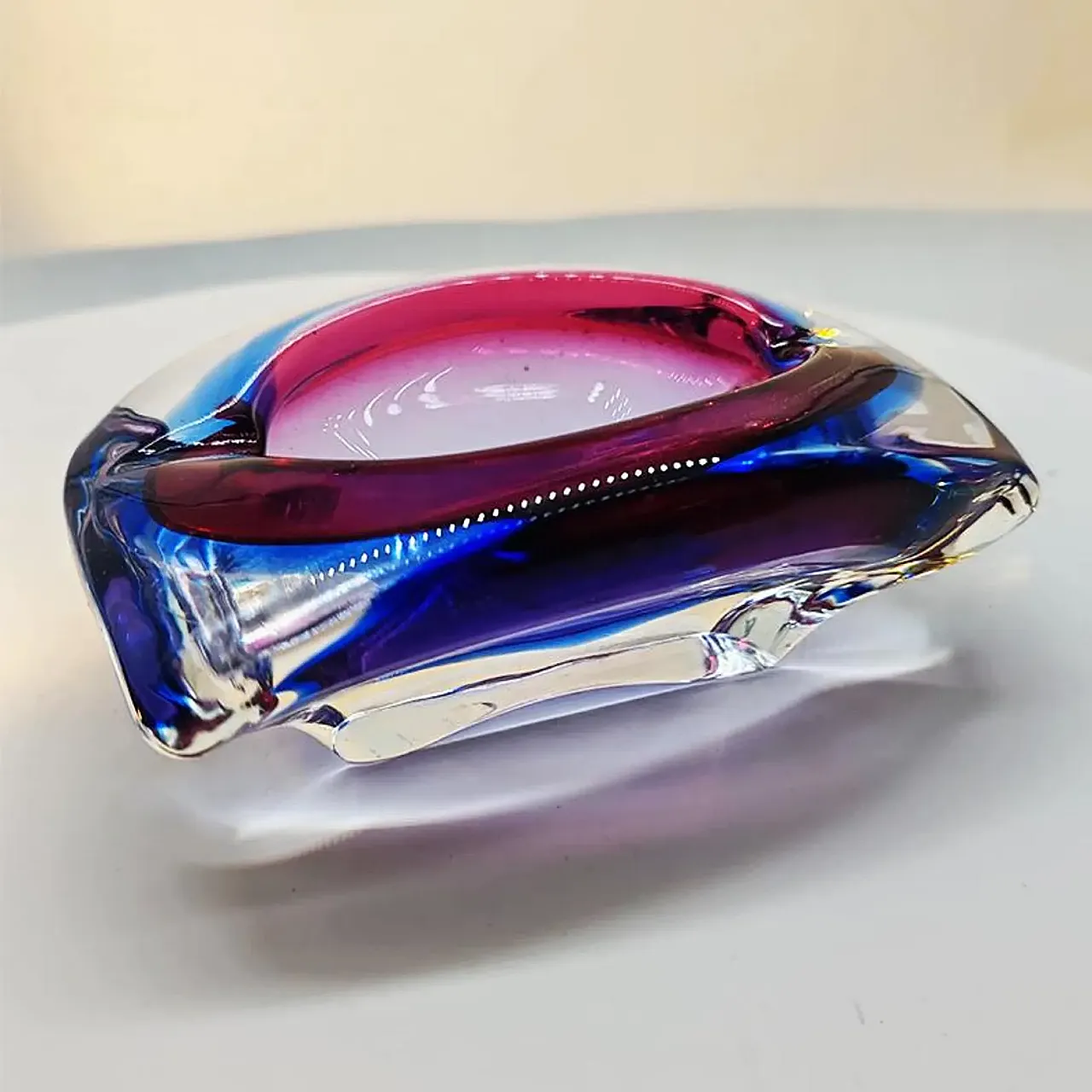 Ashtray in Murano glass, 1960s 5