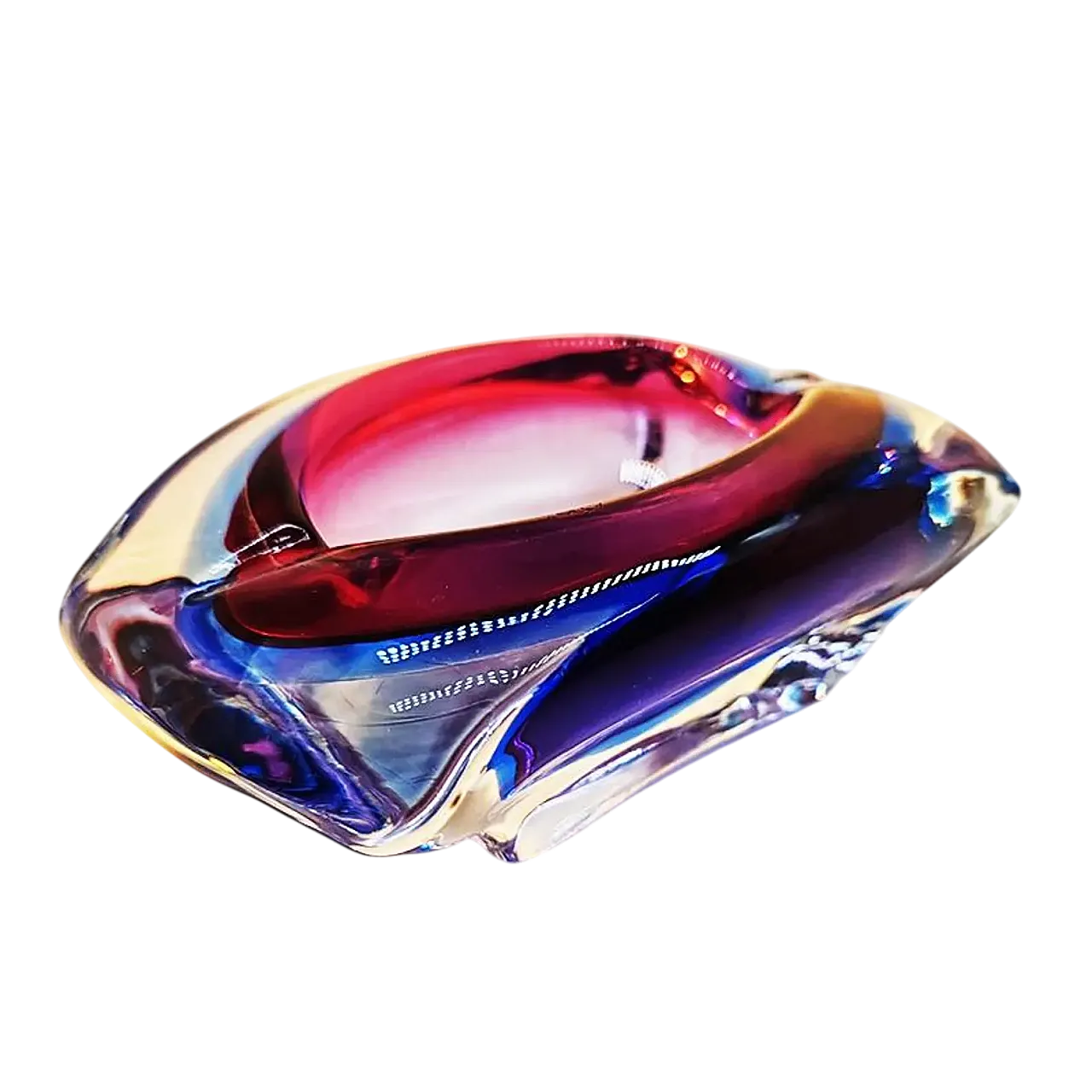 Ashtray in Murano glass, 1960s 9