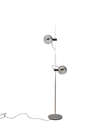 Lampada in metallo di Goffredo Reggiani per Reggiani, anni '70