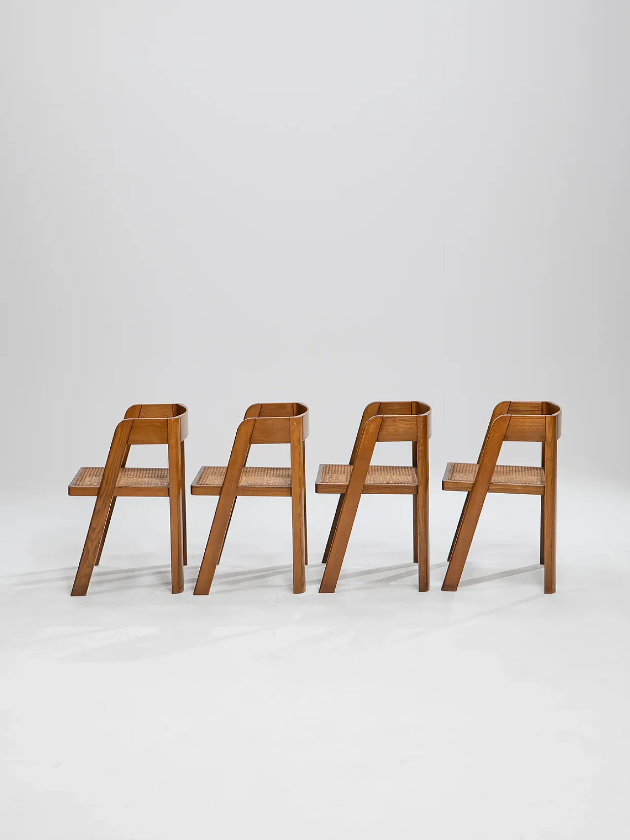4 Chairs by Tito Agnoli for Citterio SpA, 1970s 2