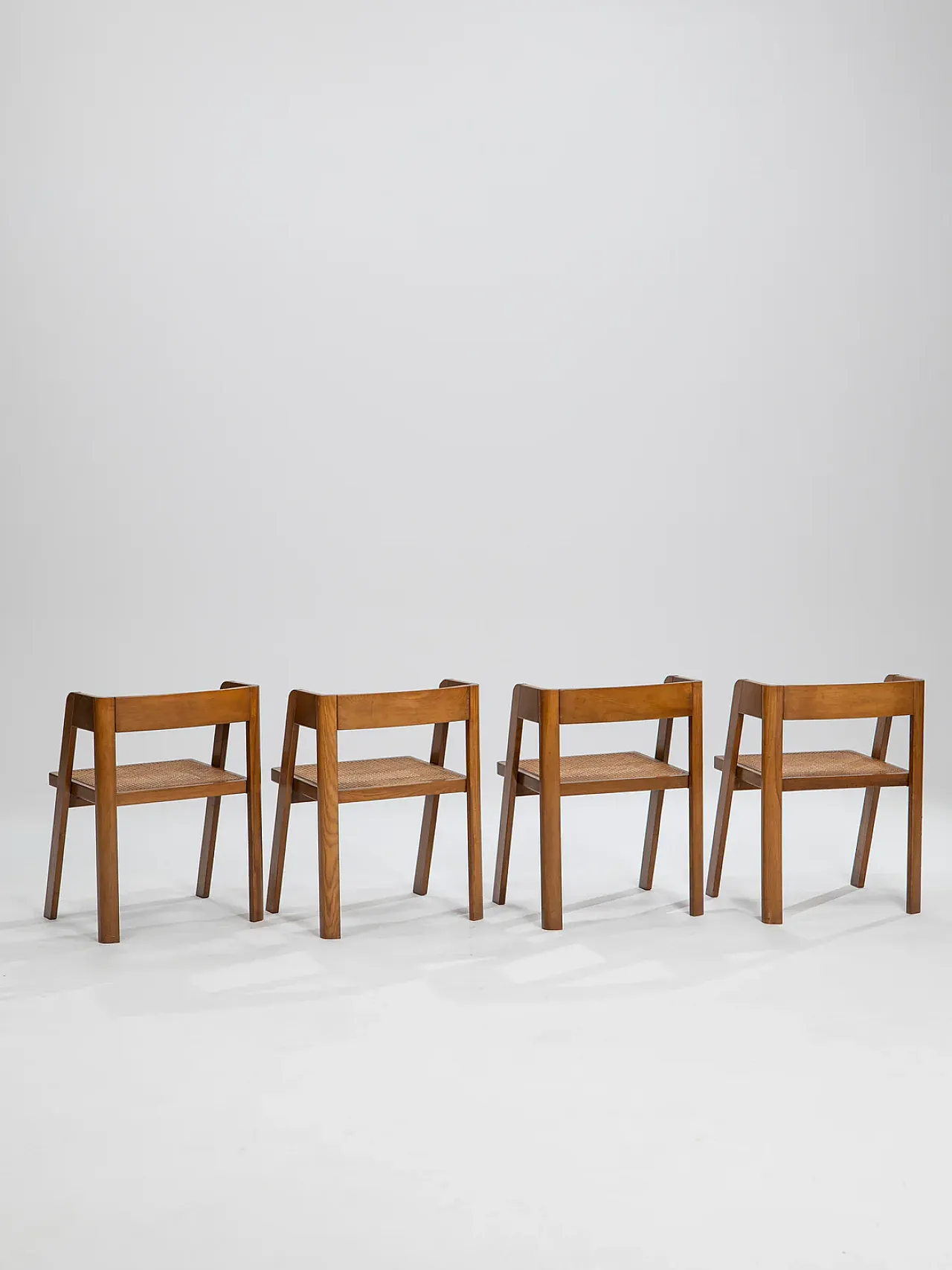 4 Chairs by Tito Agnoli for Citterio SpA, 1970s 3