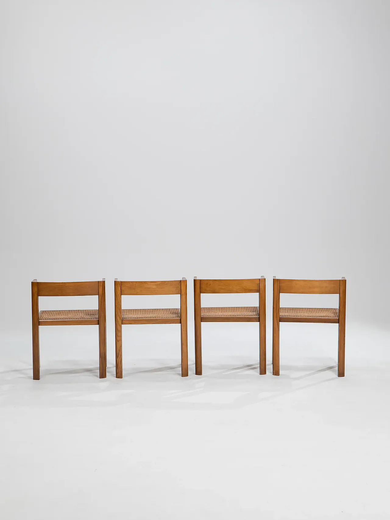 4 Chairs by Tito Agnoli for Citterio SpA, 1970s 4