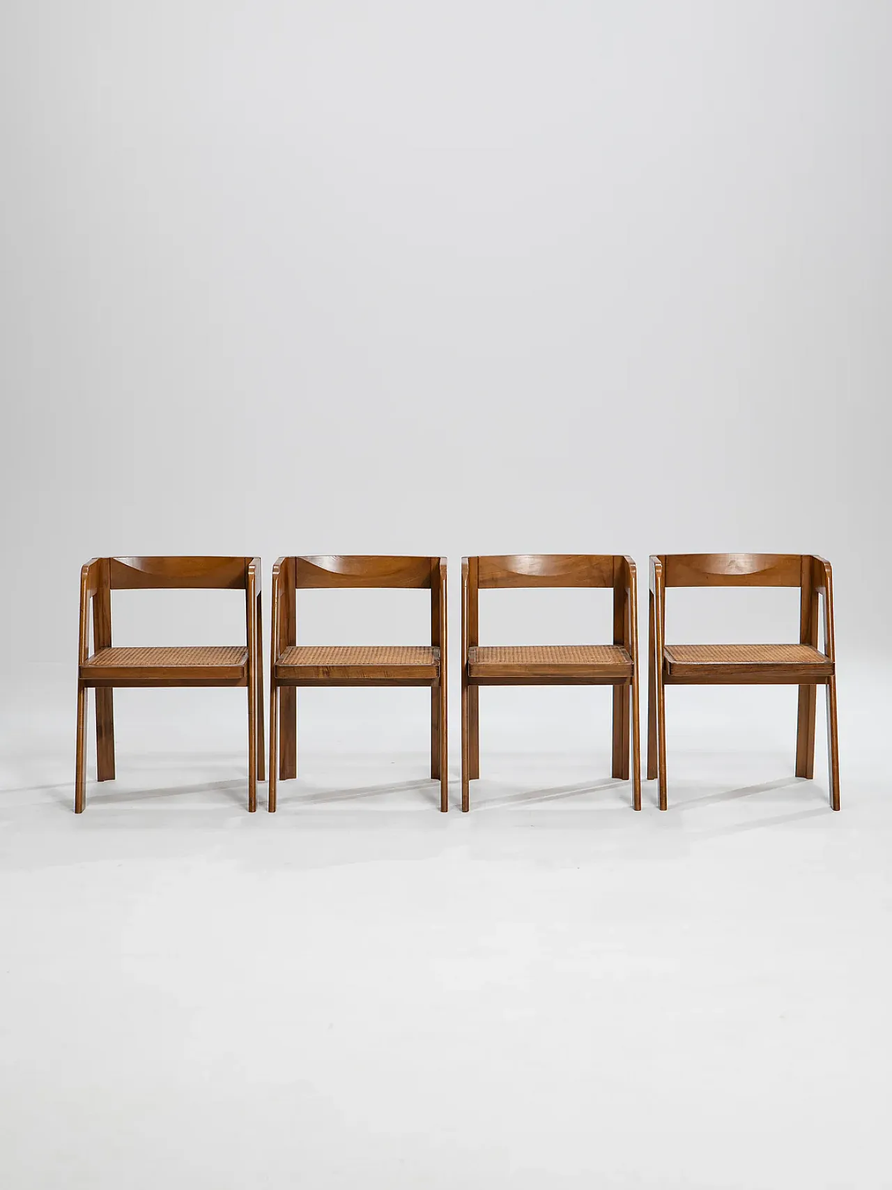 4 Chairs by Tito Agnoli for Citterio SpA, 1970s 5