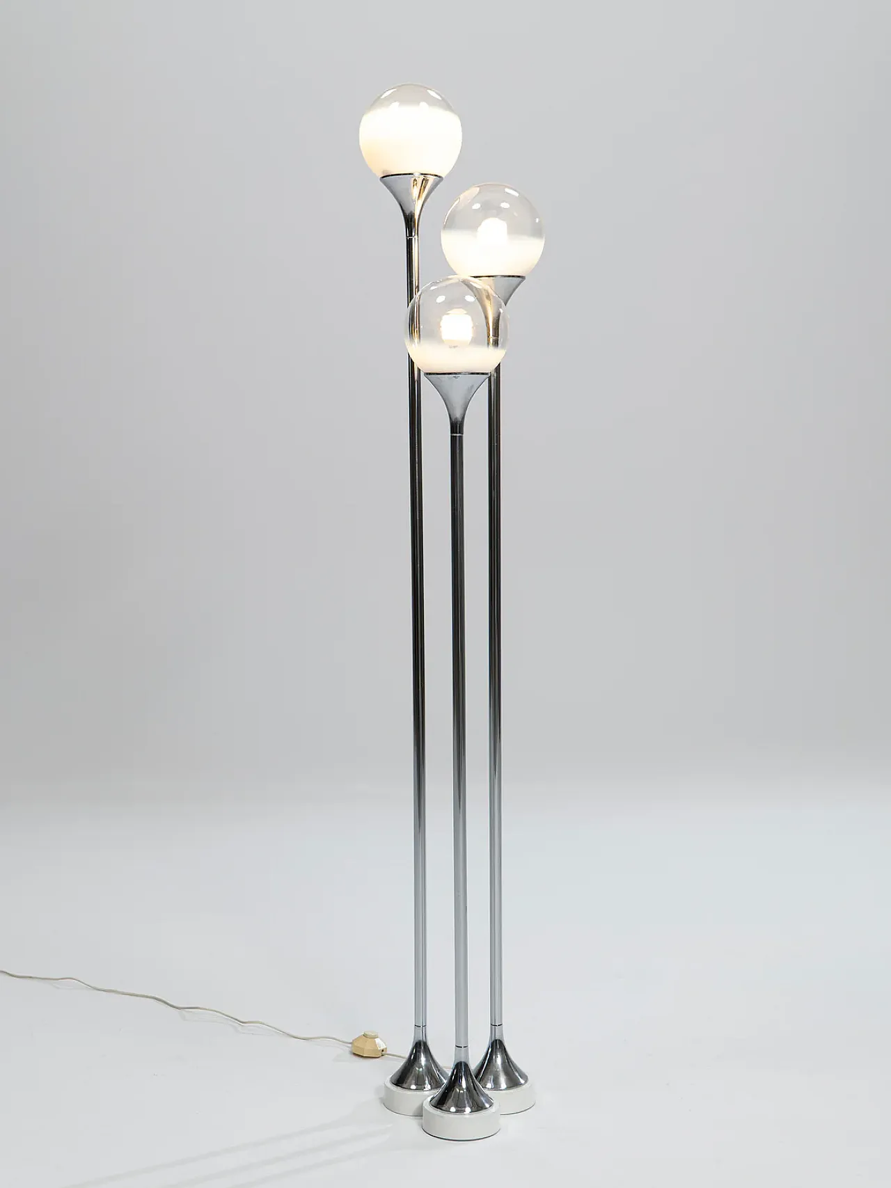 Three globe floor lamp by Targetti, 1970s 2