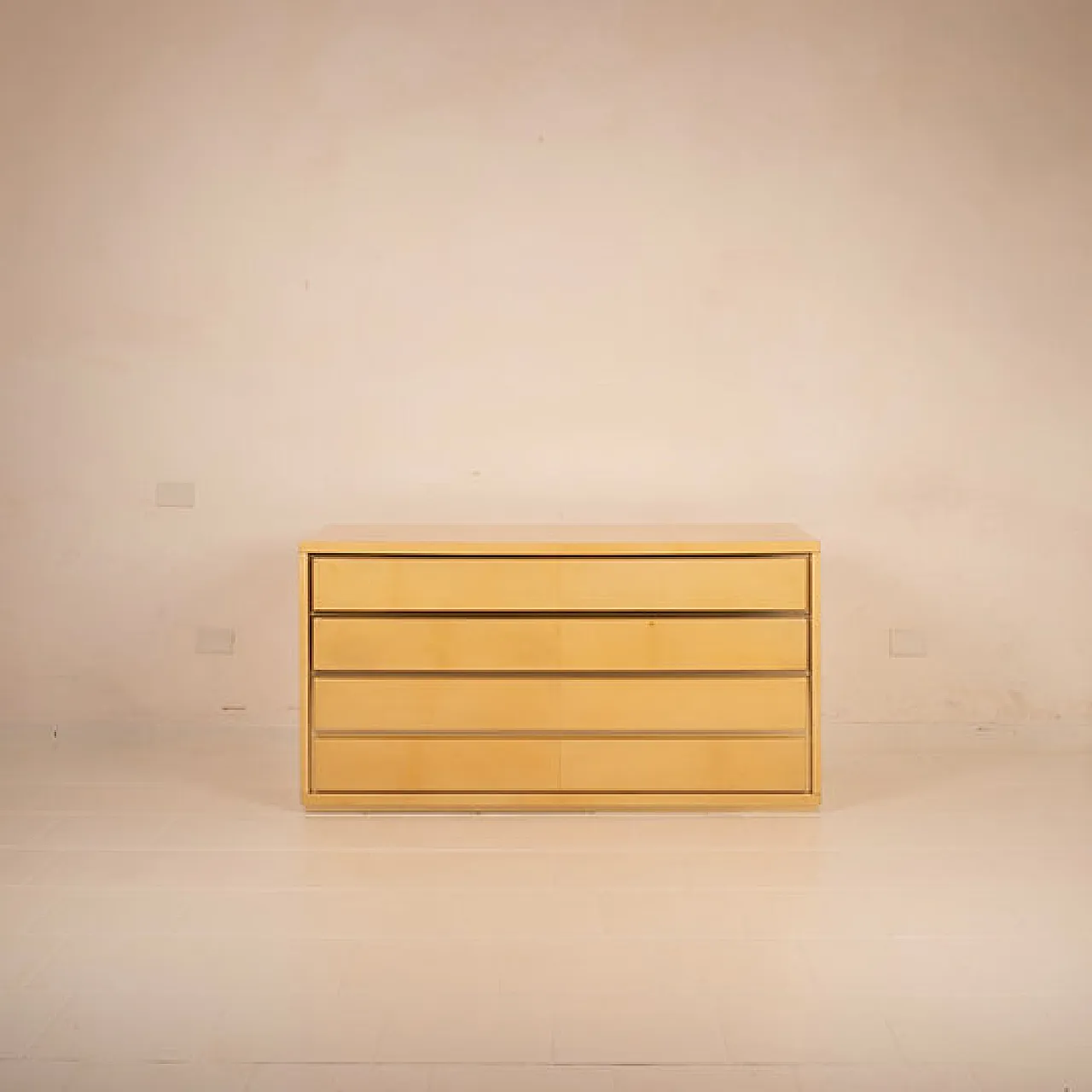 Cassettiera in pergamena di Aldo Tura per Tura Milano, anni '60 5