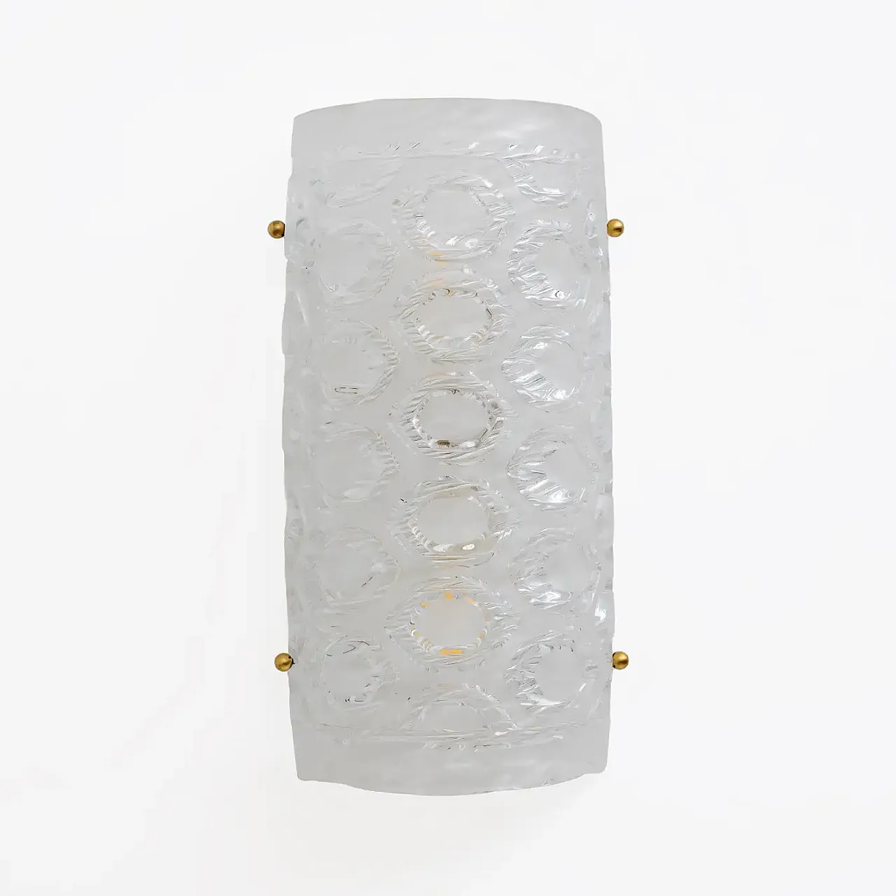 Coppia di lampade da parete in vetro di Murano, anni 2000 1