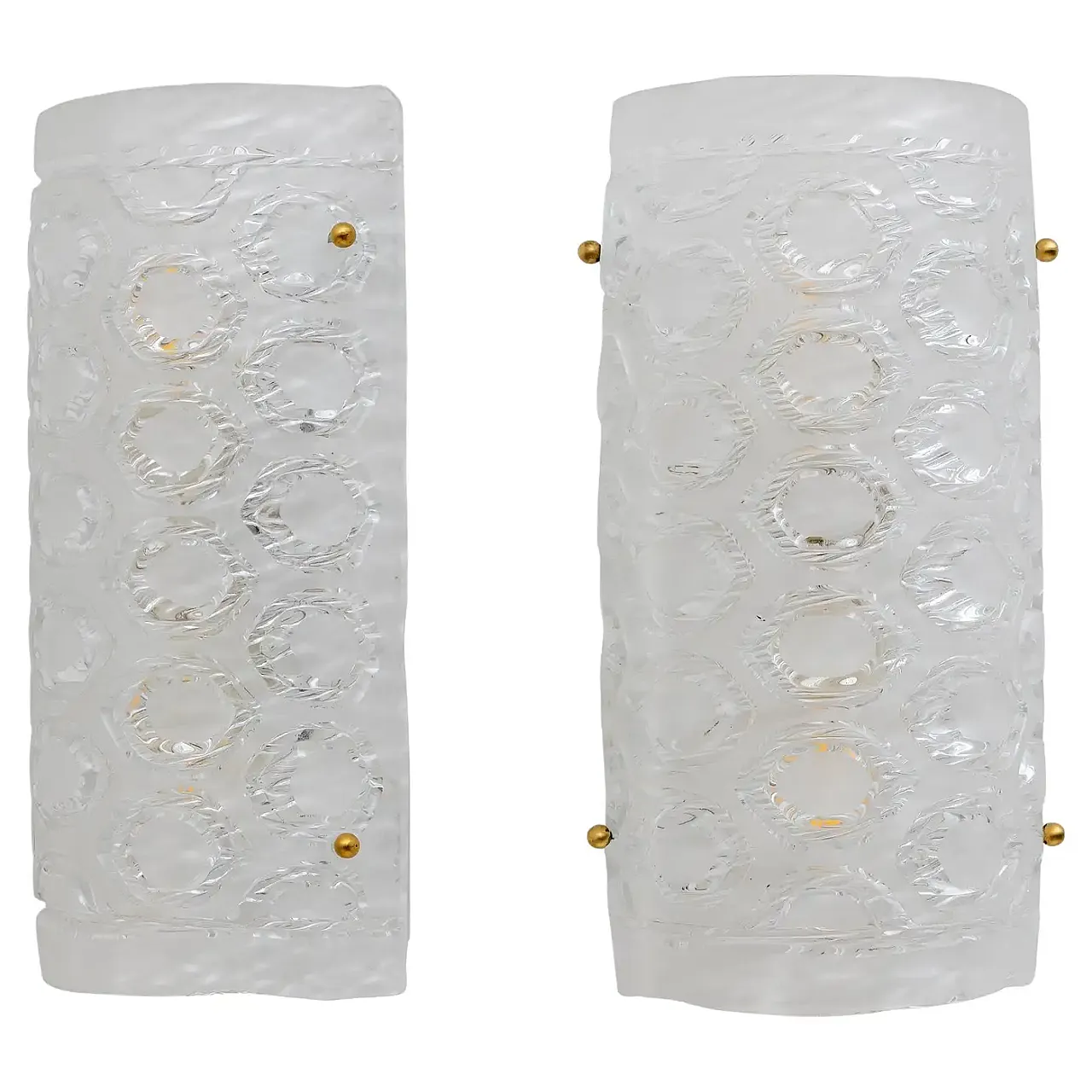 Coppia di lampade da parete in vetro di Murano, anni 2000 9