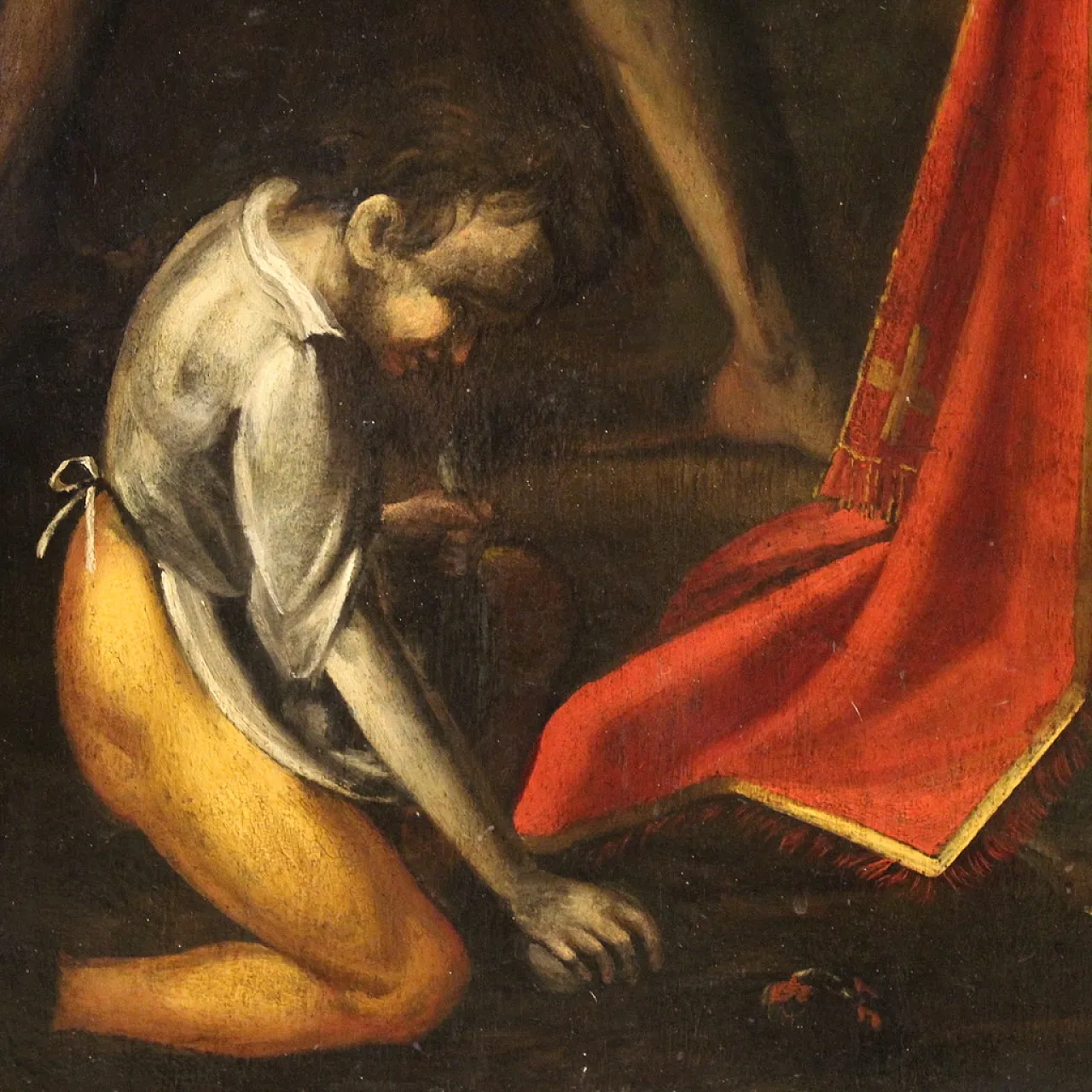 Dipinto Il martirio di Santo Stefano, '600 12