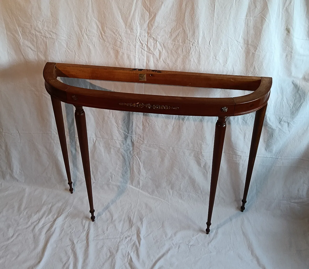 Consolle in stile con piano in marmo, '900 7