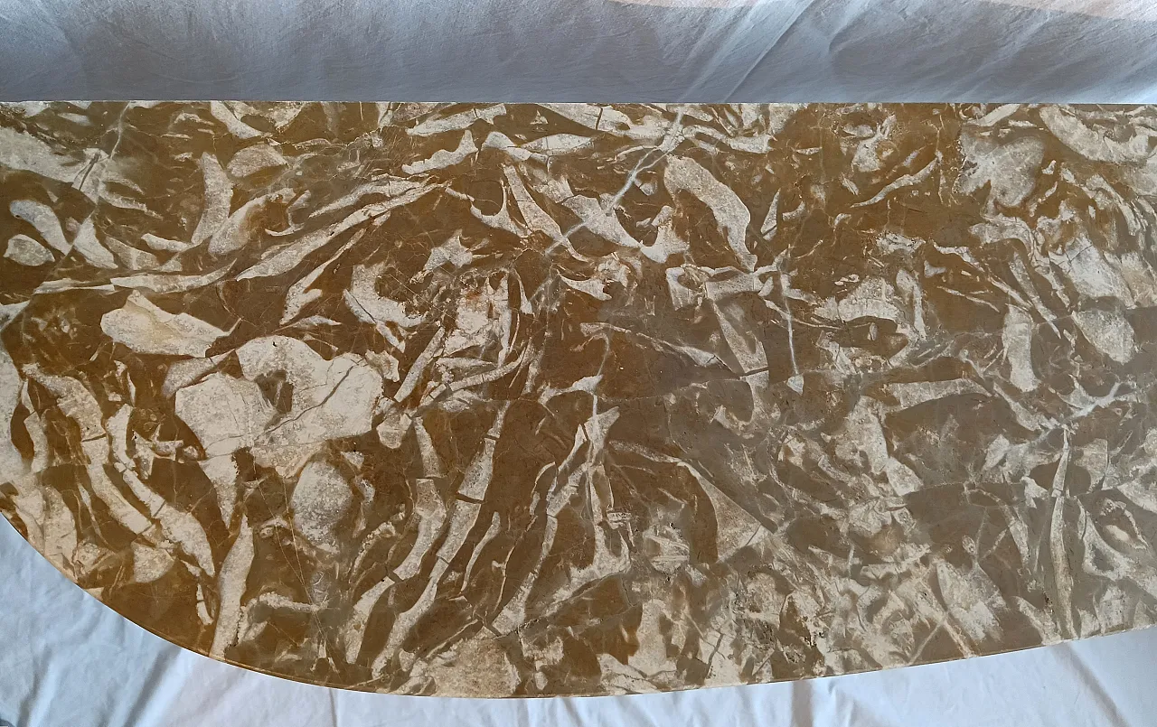 Consolle in stile con piano in marmo, '900 11