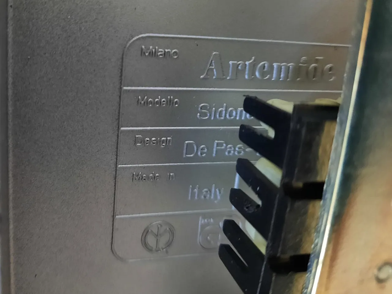 Sidone suspension lamp by Artemide, 70s 8