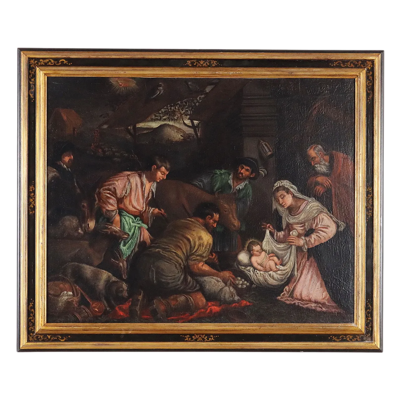 Dipinto della Bottega di Francesco Bassano, olio su tela, '500 11