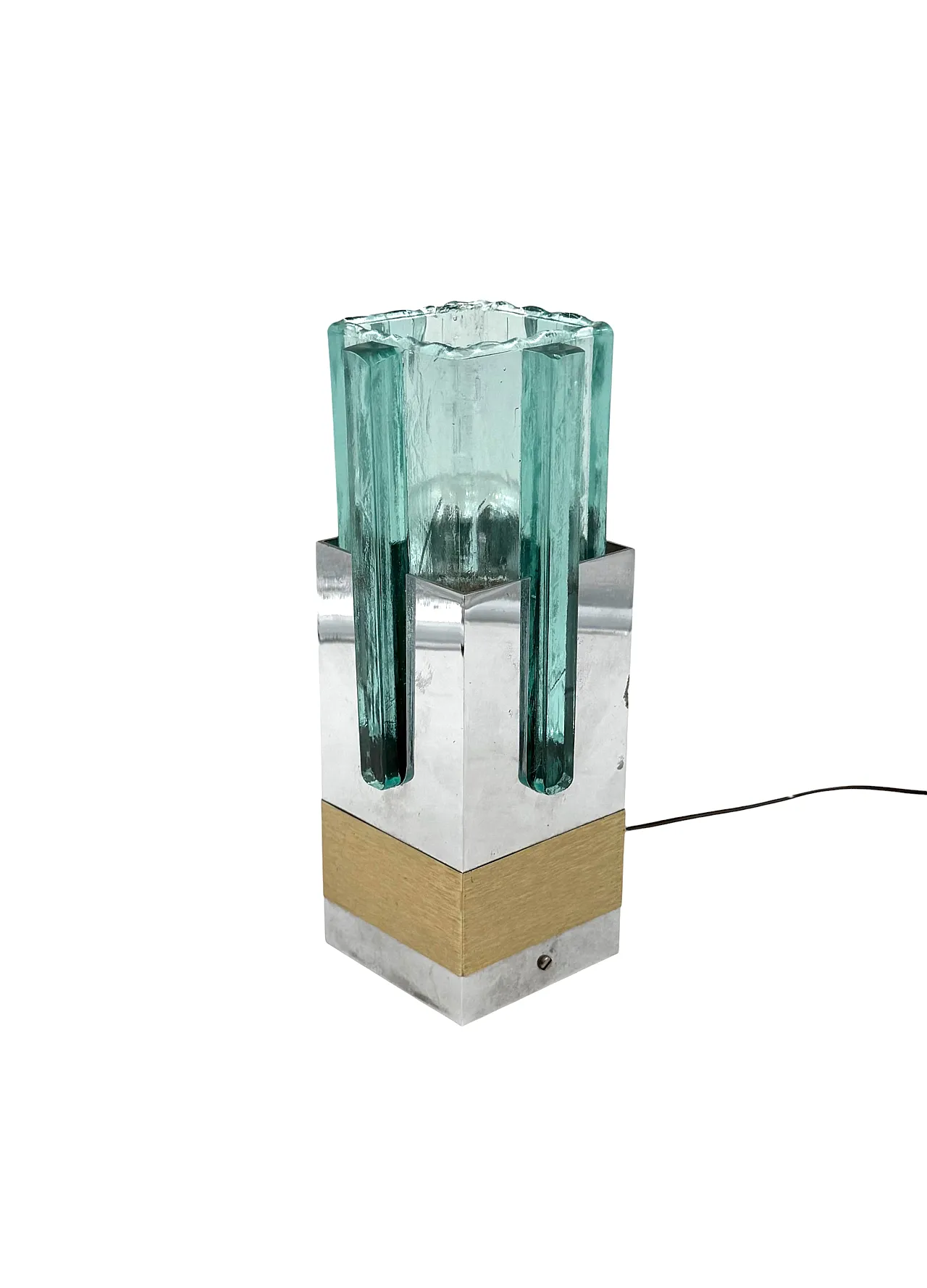 Hollywood Regency Table Lamp, Gaetano Sciolari Italy 1970s 4