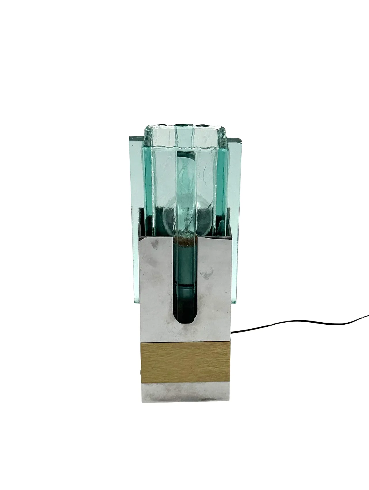 Hollywood Regency Table Lamp, Gaetano Sciolari Italy 1970s 8