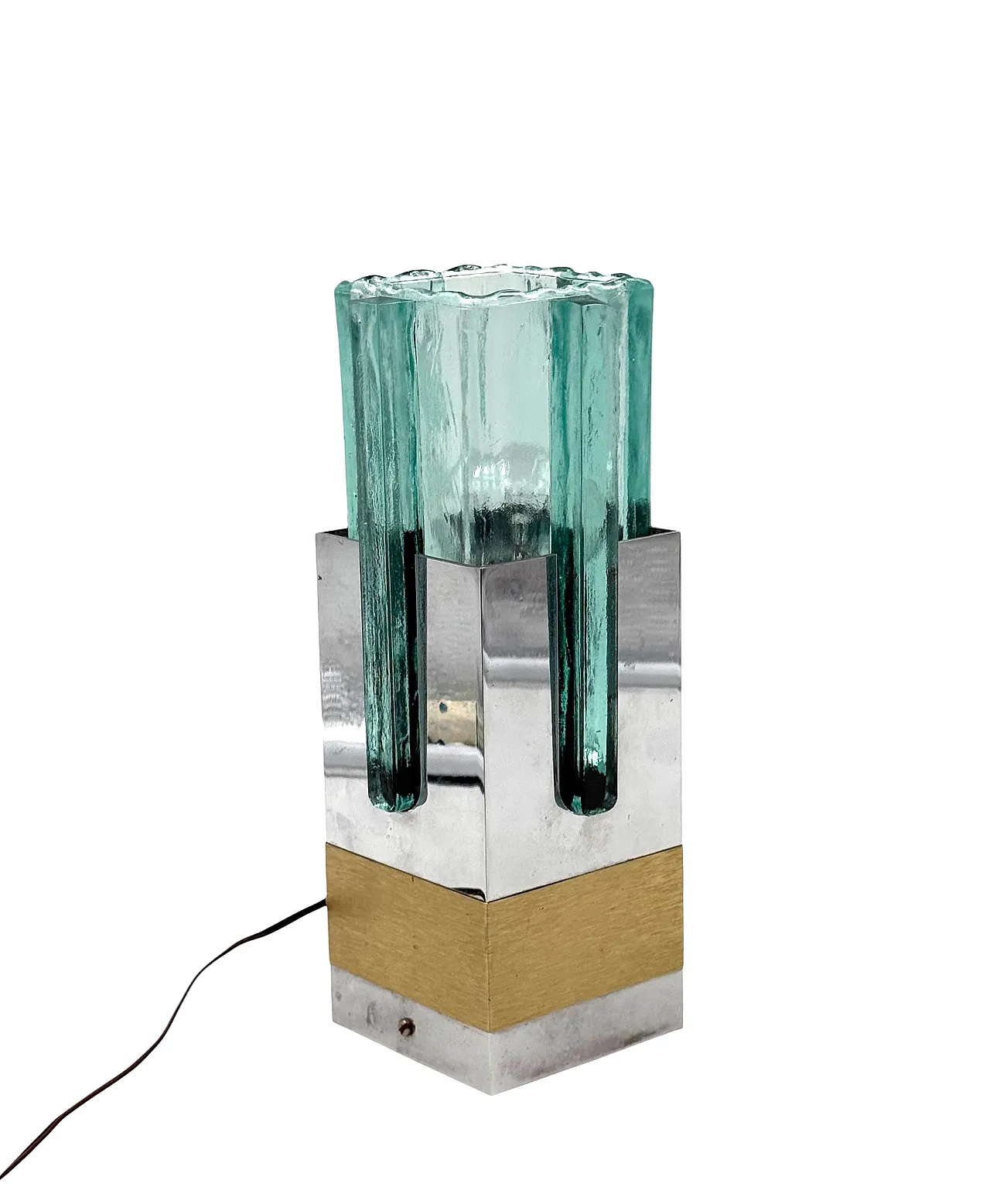 Hollywood Regency Table Lamp, Gaetano Sciolari Italy 1970s 12