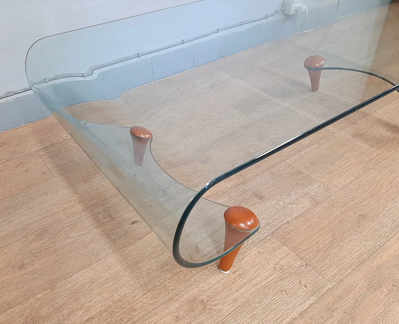 Tango Design Table by Fabio Di Bartolomei for Fiam 90s with m 4