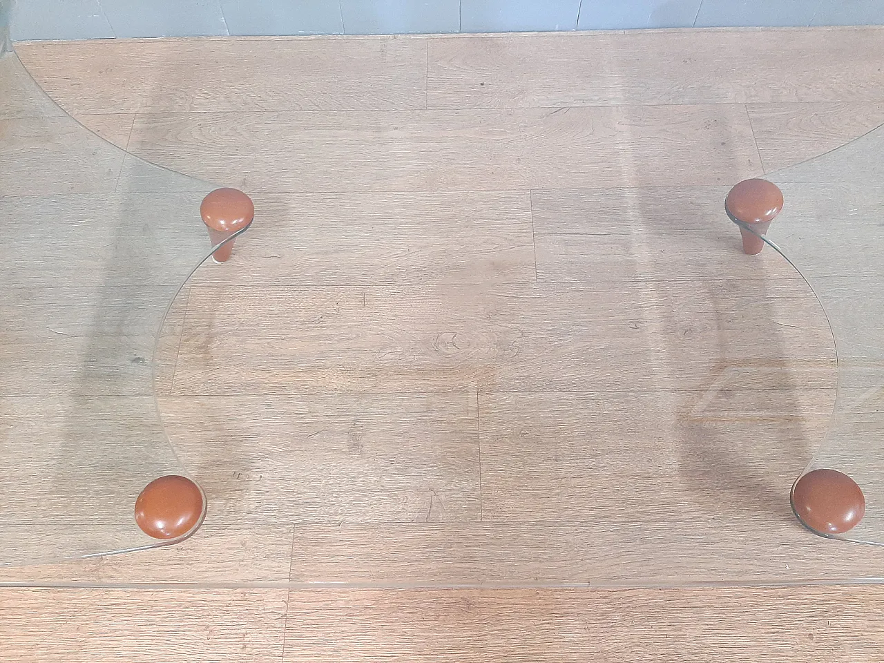 Tango Design Table by Fabio Di Bartolomei for Fiam 90s with m 5