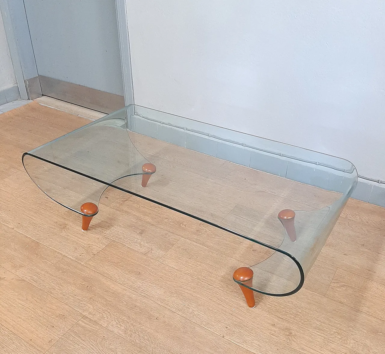 Tango Design Table by Fabio Di Bartolomei for Fiam 90s with m 7
