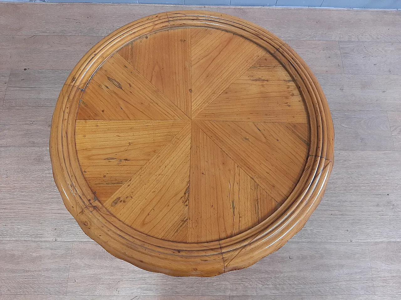 Coffeee table in original cherry trees, 50s 2