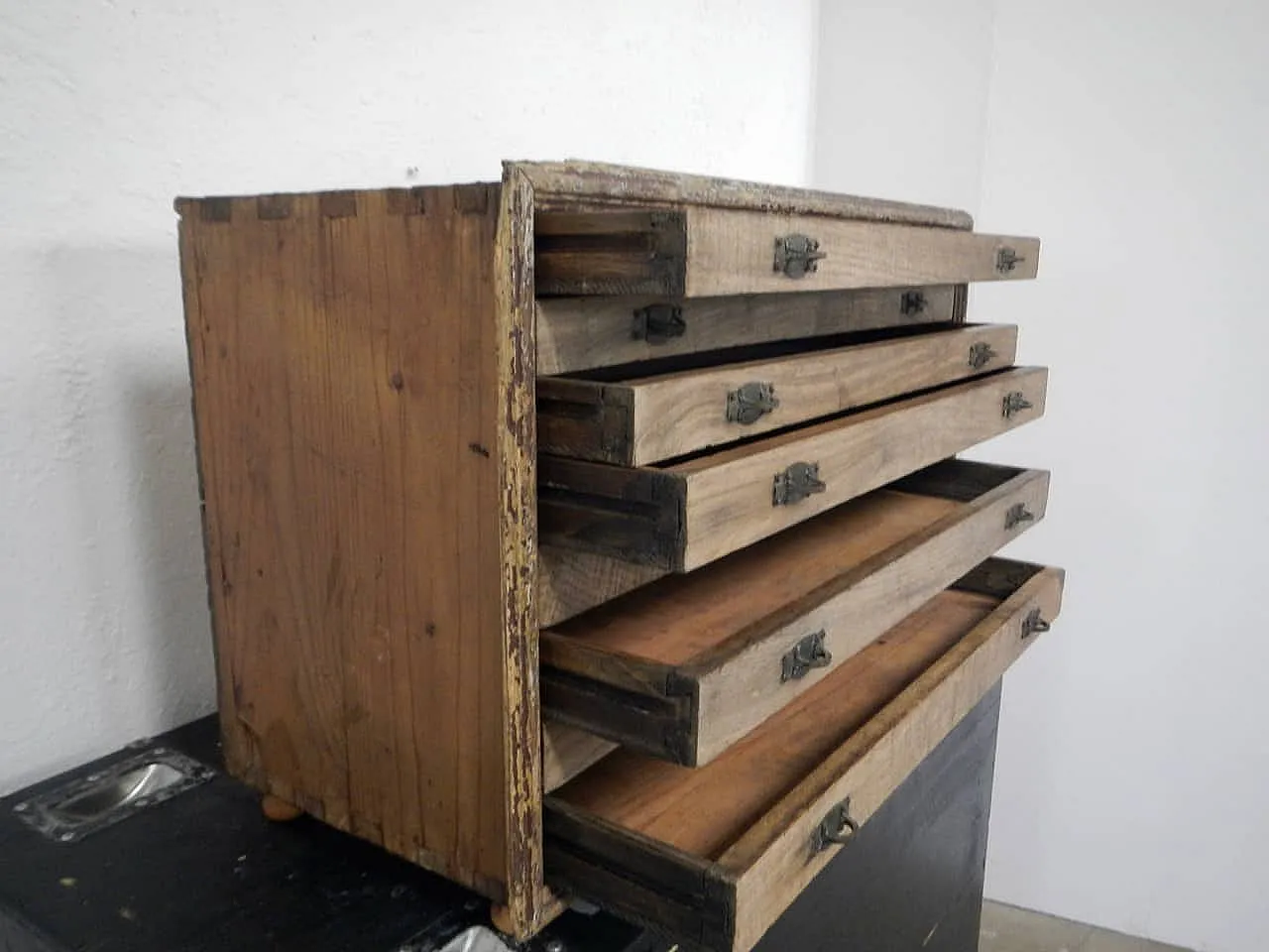 Cassettiera da tavolo 1920 4