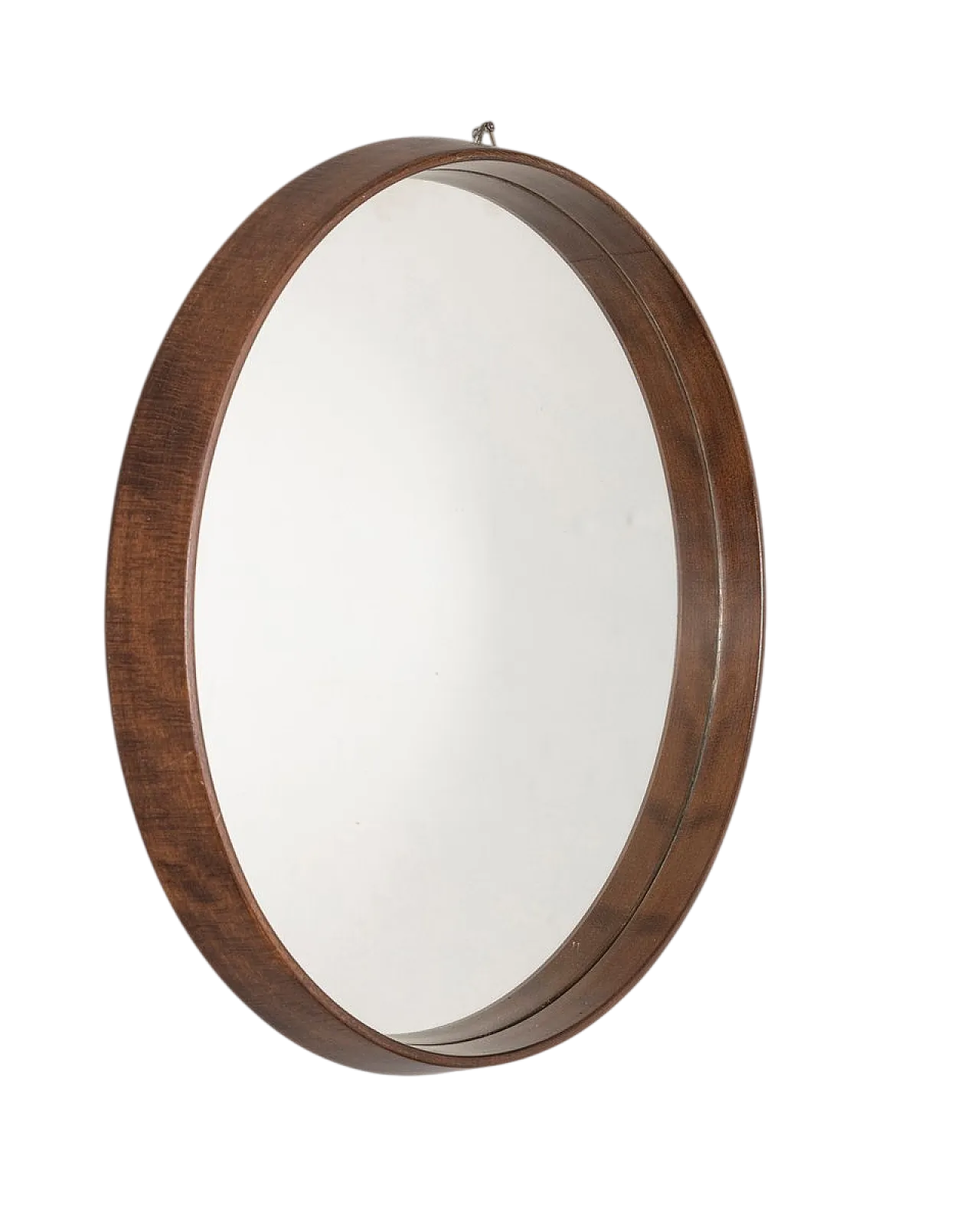 Specchio da parete in teak, anni '60 7