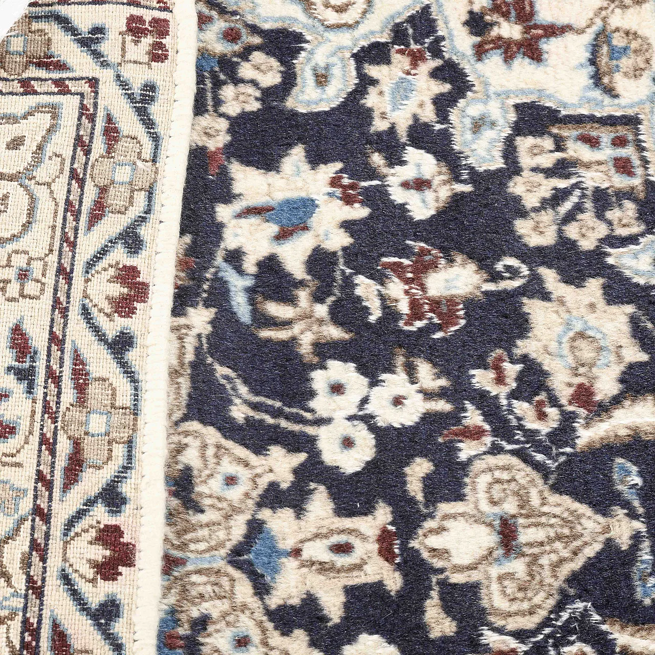 Wool bedside rug, early 20th century 7