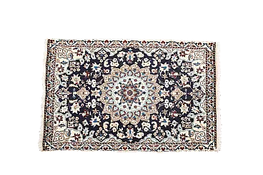 Wool bedside rug, early 20th century