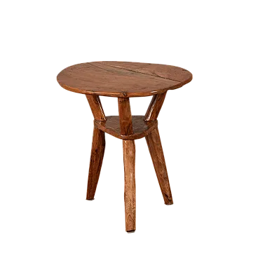 Solid wood coffee table, 20th century