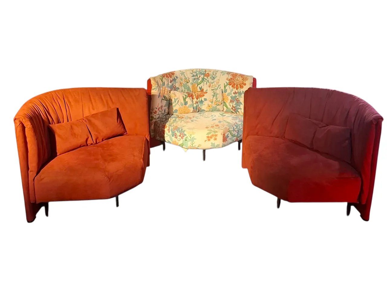 3 Pietro De Martino's Sampan armchairs for Cassina, 1986 13