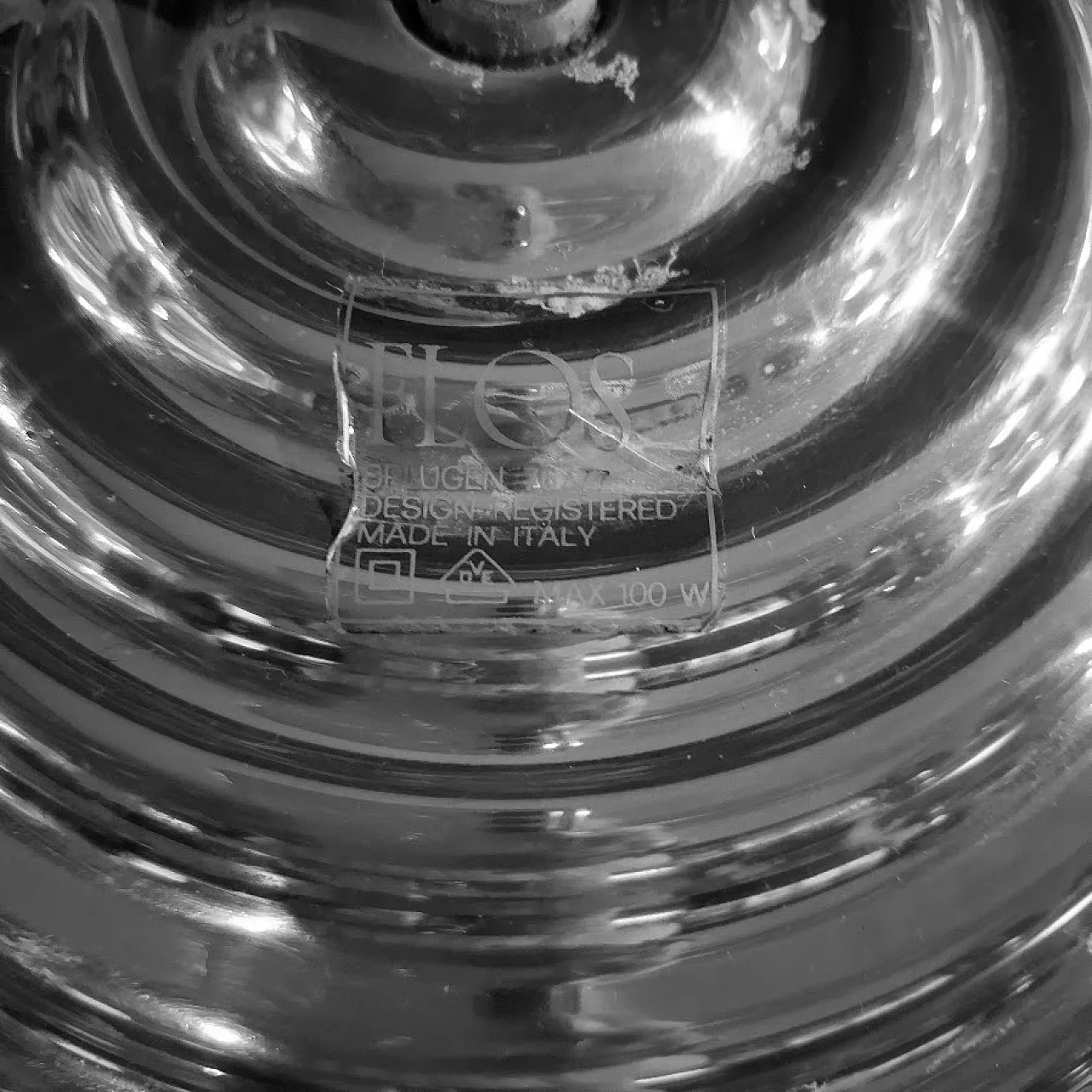 Lampada "Splugen Brau" fratelli Castiglioni per FLOS 2