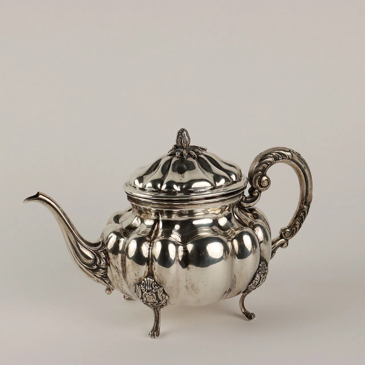 Servizio da tè in argento, '900 3