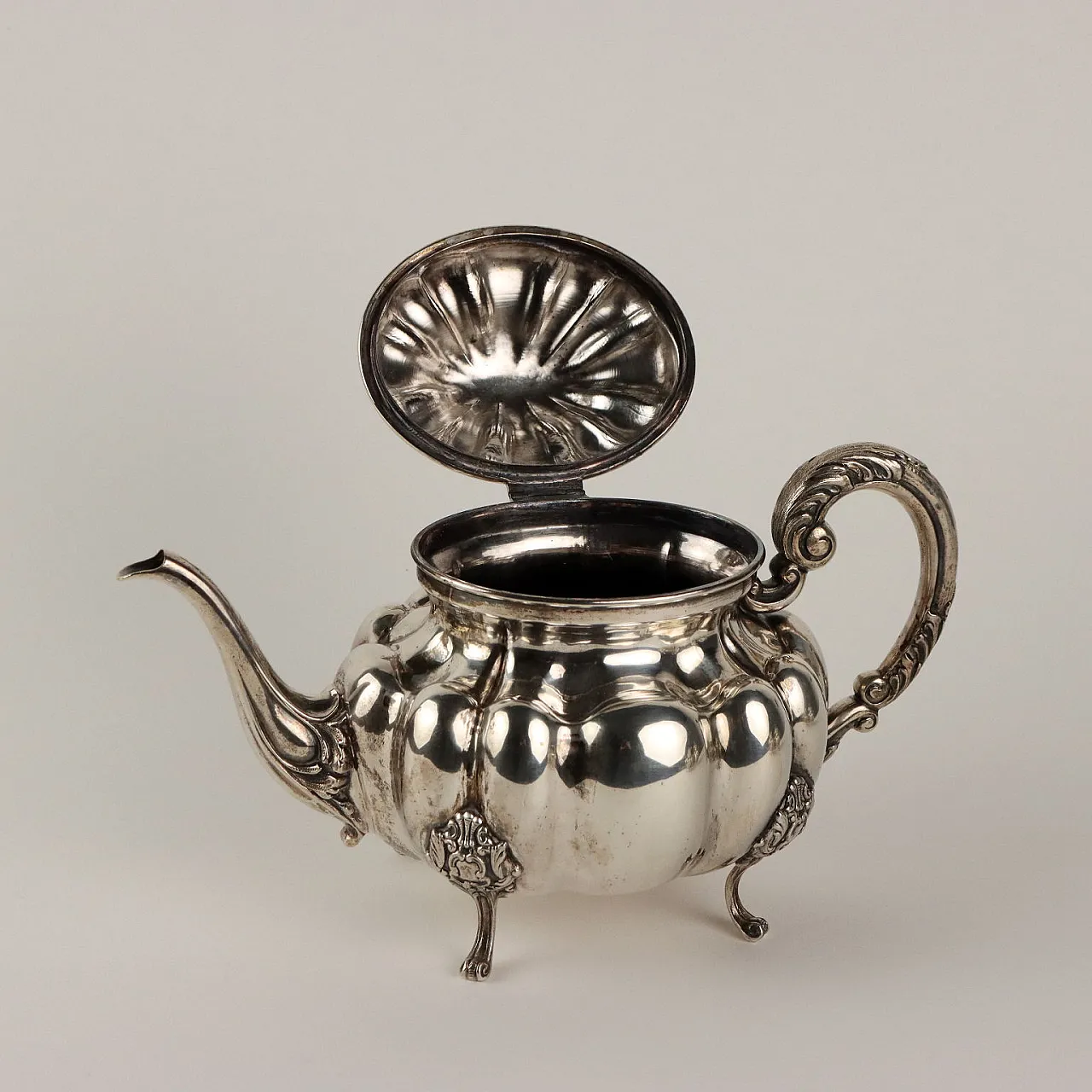 Servizio da tè in argento, '900 4