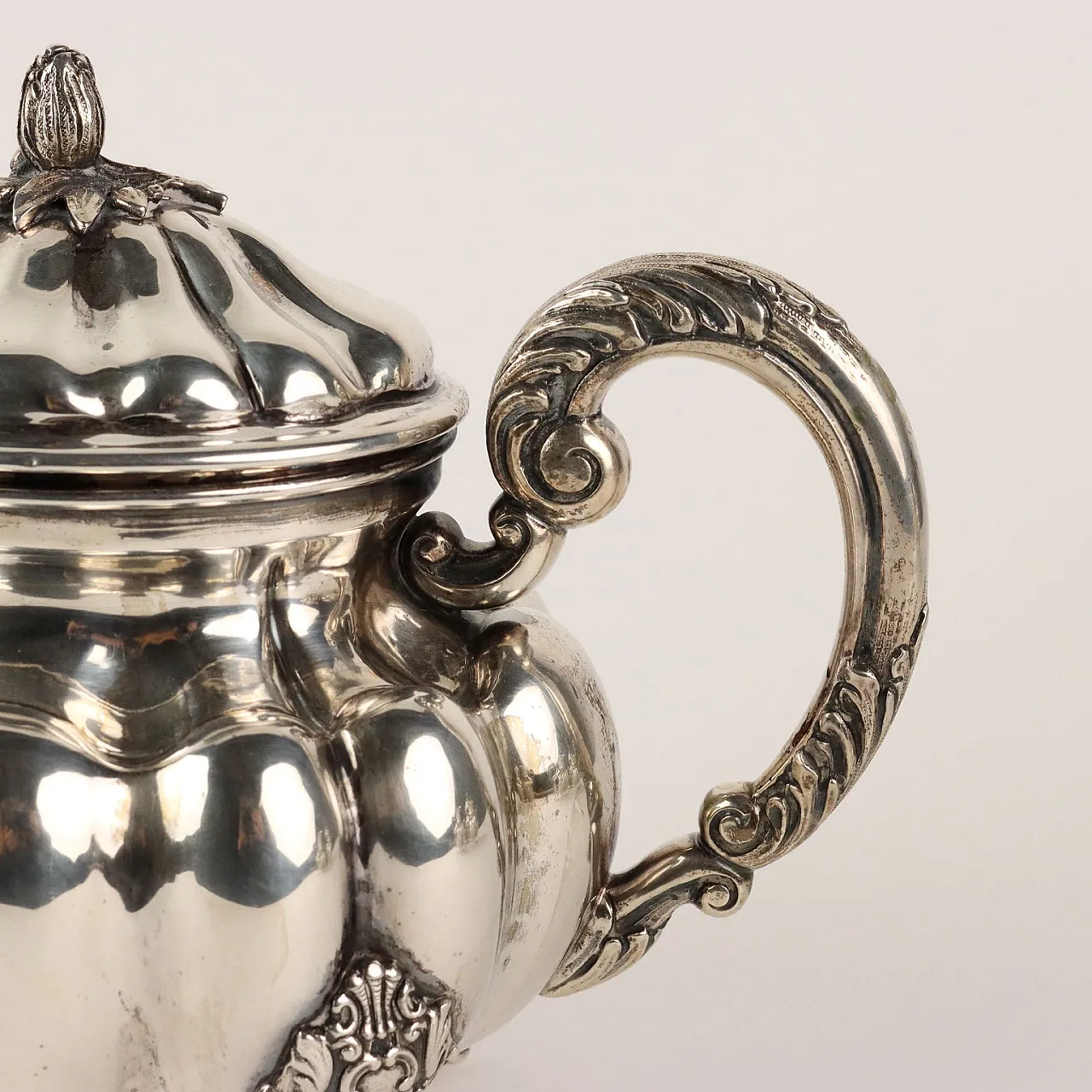 Servizio da tè in argento, '900 6