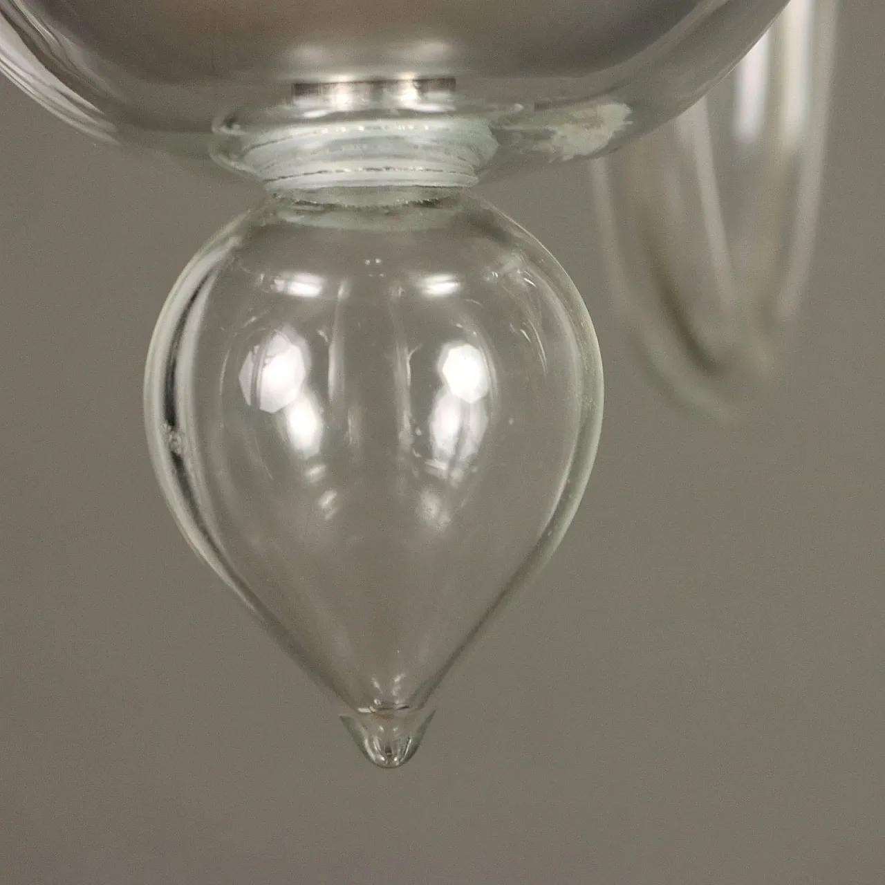 Lampadario veneziano in vetro soffiato, '900 9