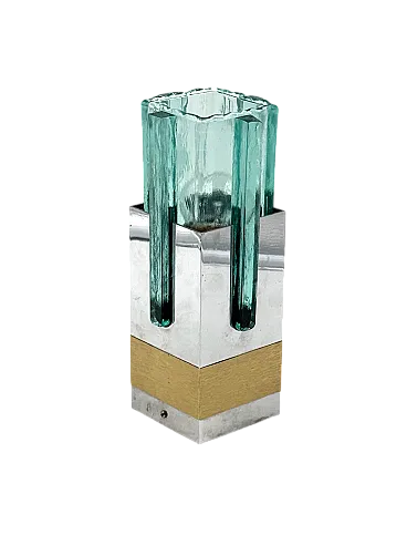 Hollywood Regency Table Lamp, Gaetano Sciolari Italy 1970s