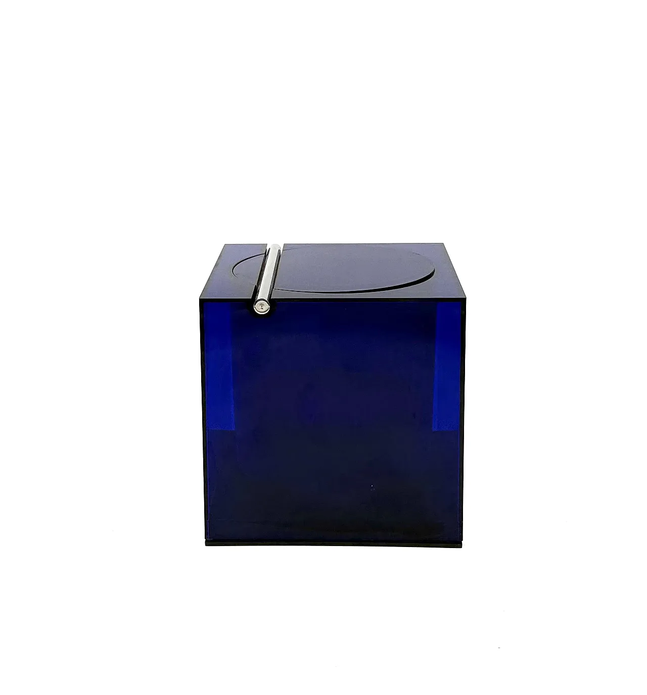 Space Age Blue Plastic Ice Bucket, Cini & Nils Italy, ca. 1970s 13