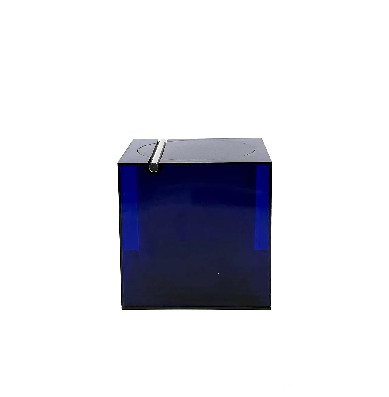 Space Age Blue Plastic Ice Bucket, Cini & Nils Italy, ca. 1970s 14