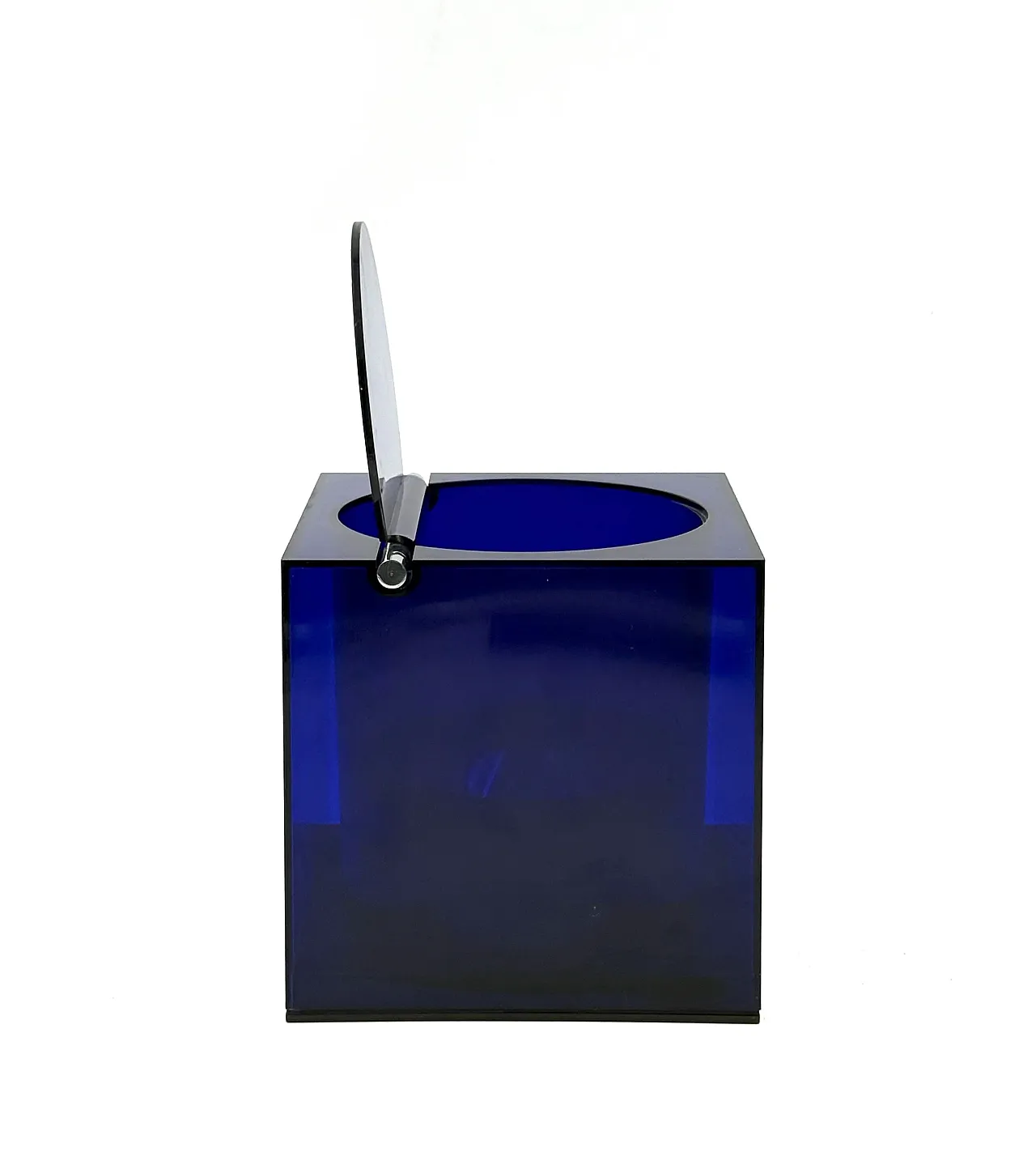 Space Age Blue Plastic Ice Bucket, Cini & Nils Italy, ca. 1970s 16