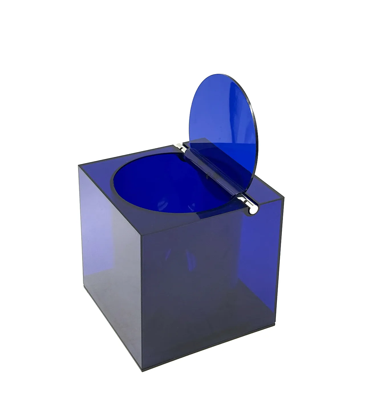 Space Age Blue Plastic Ice Bucket, Cini & Nils Italy, ca. 1970s 19