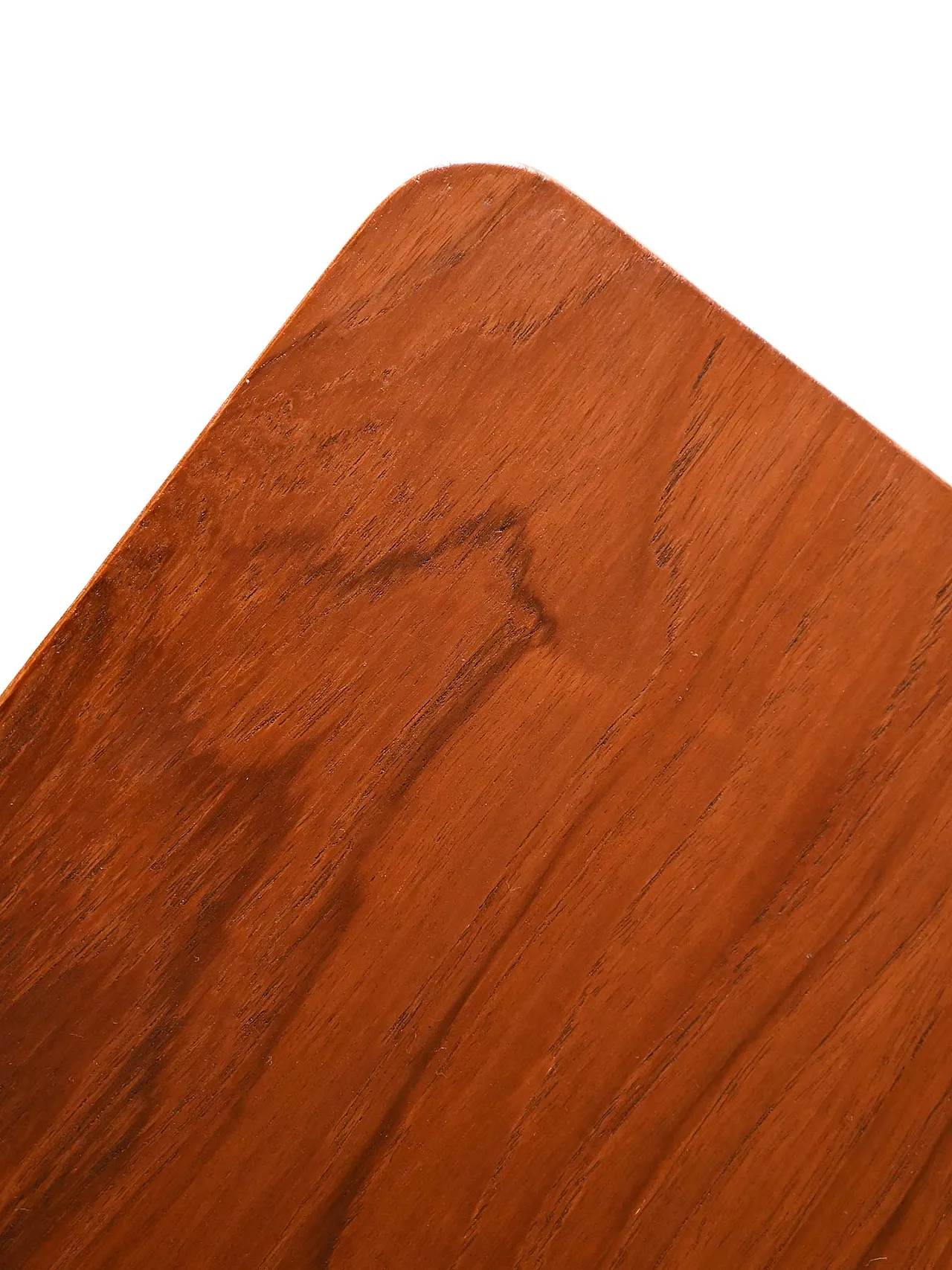 Vintage Teak Scandinavian bedside table with shelf 5