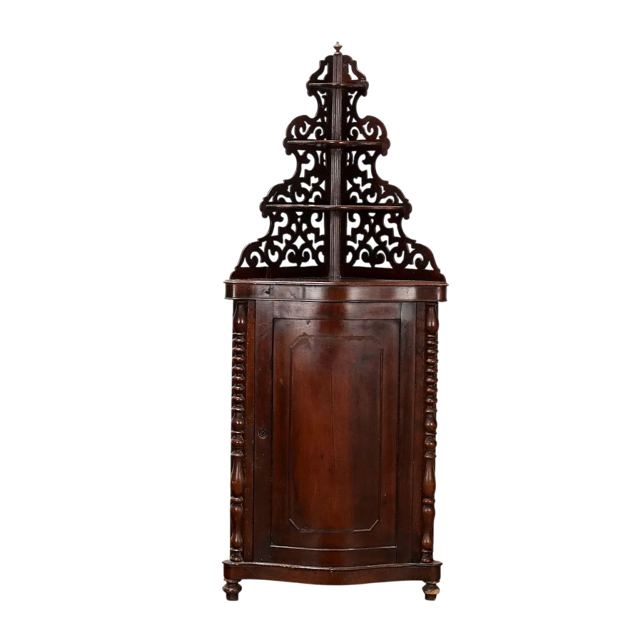 Angoliera Luigi Filippo in legno, metà '800 10