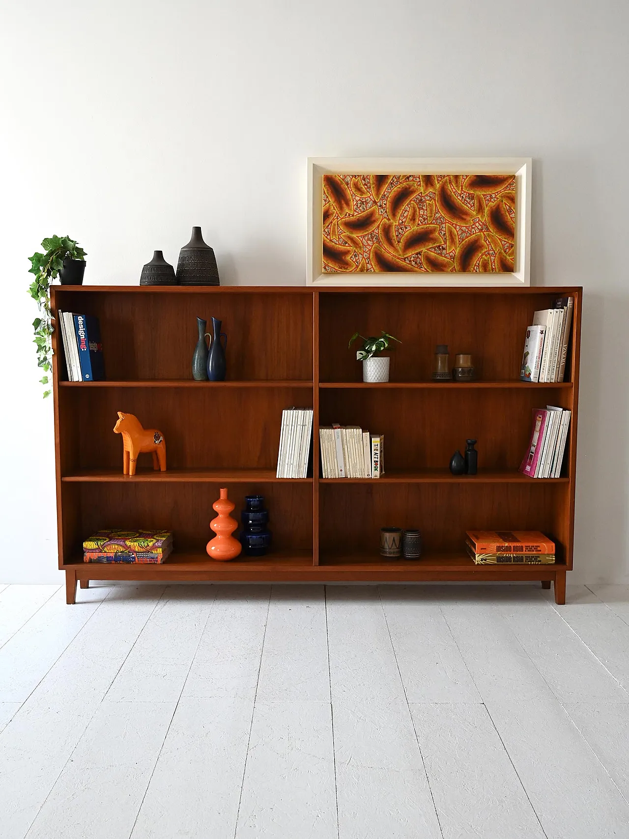 Grande libreria scandinava anni '50/'60 1