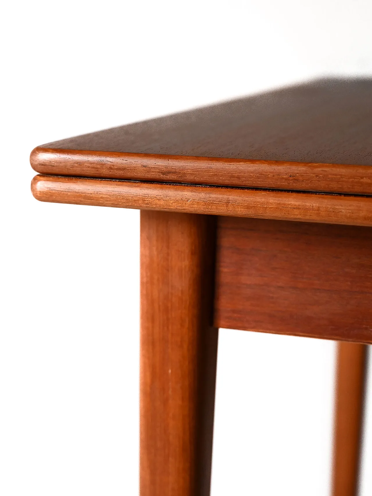 Scandinavian extendable table in teak, anni '60 5