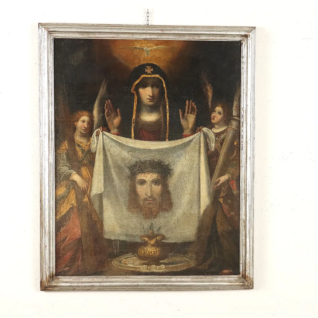 Saint Veronica and the Holy Veil, oil on canvas, 17th century 3