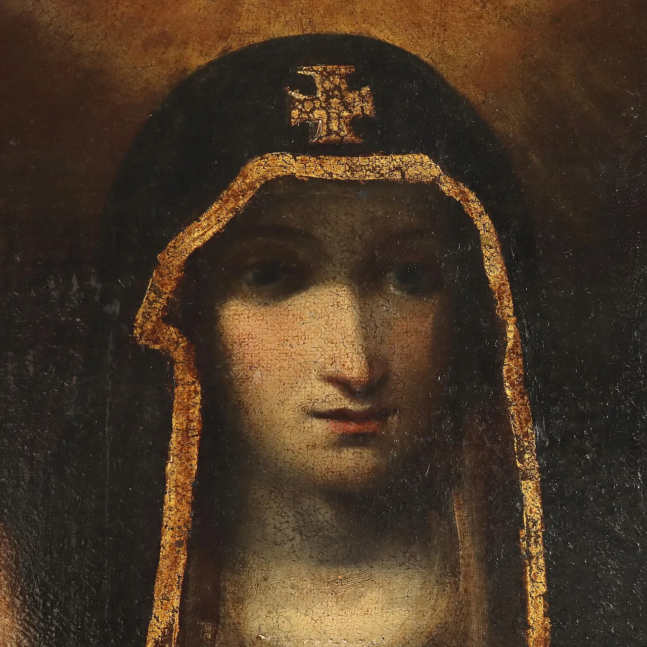 Saint Veronica and the Holy Veil, oil on canvas, 17th century 4