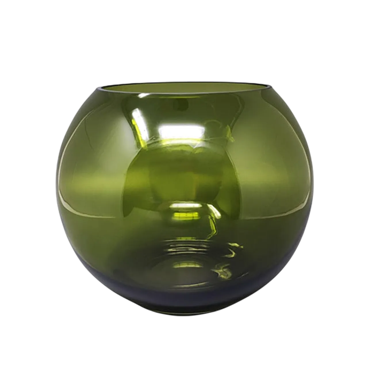Green Vase By Flavio Poli, 1960s 8