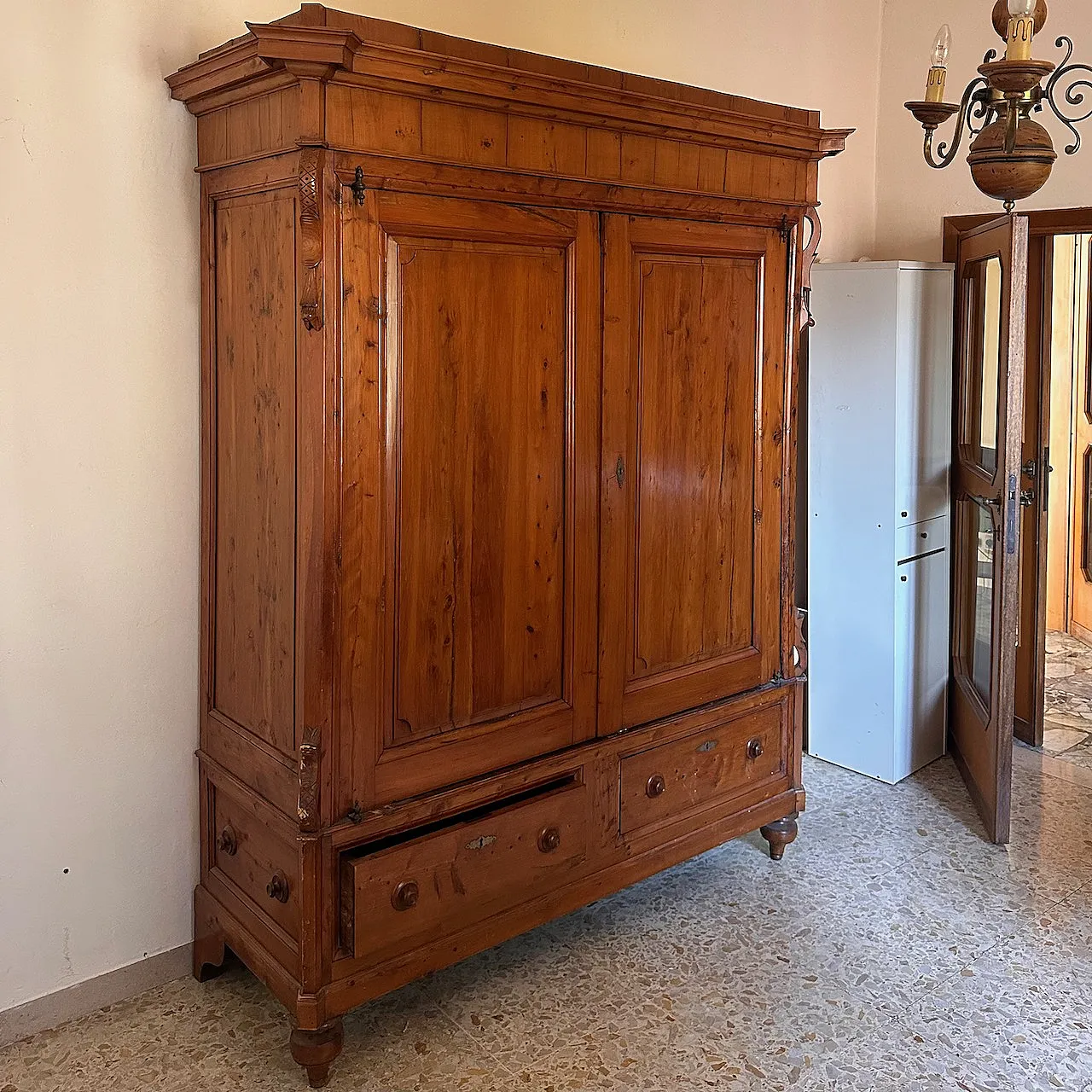 Armadio in cipresso, '800 4