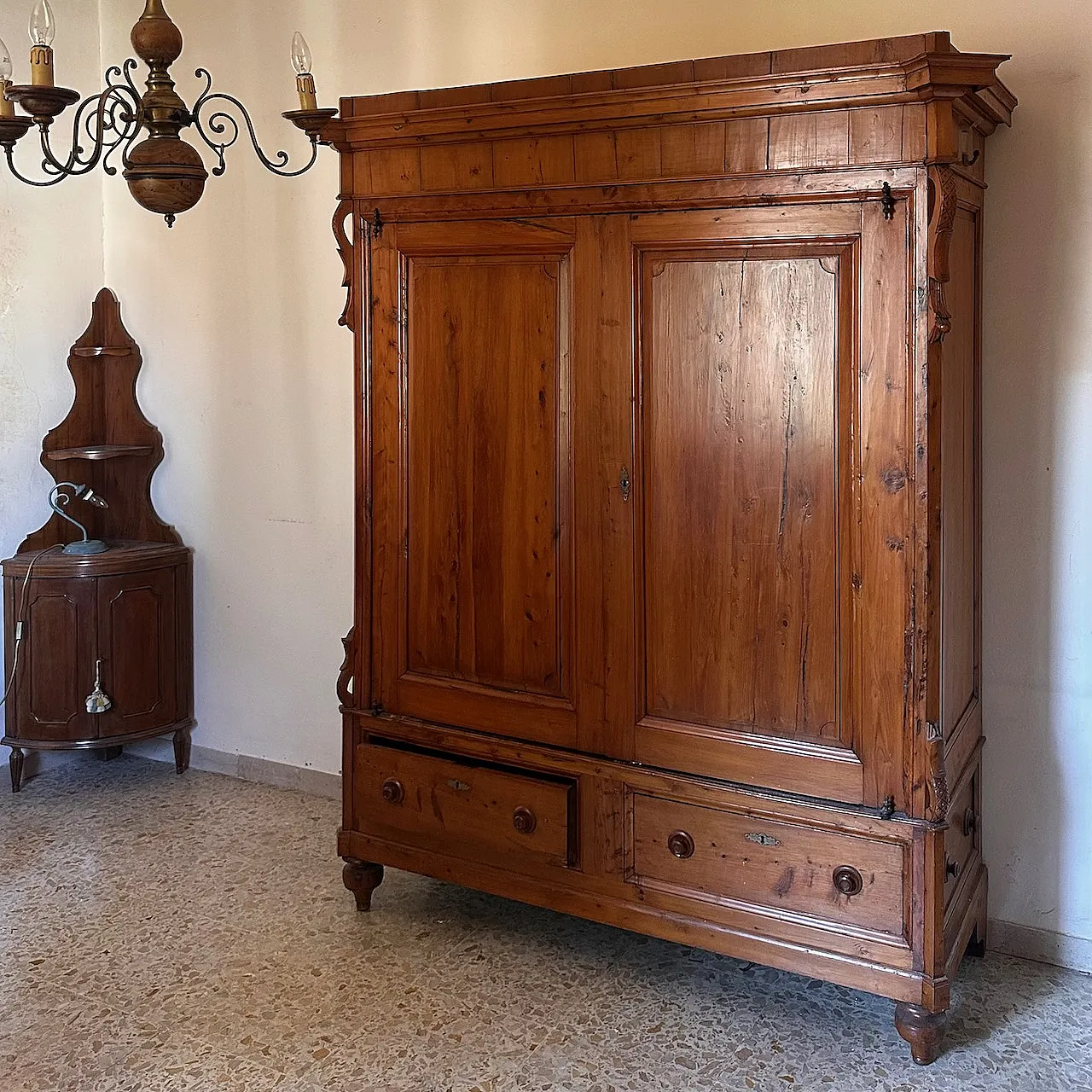 Armadio in cipresso, '800 5