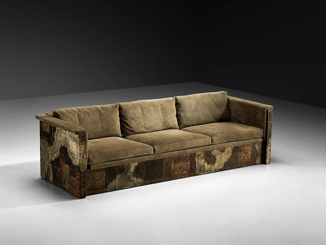 Patchwork sofa by Paul Evans for Paul Evans Studio, 1970s 2